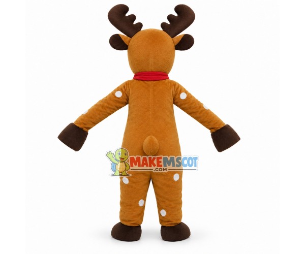 Christmas Reindeer Lightweight Mascot Costume Christmas Reindeer Lightweight Mascot Costume