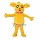 Adult Cartoon Golden Bear Mascot Costume 