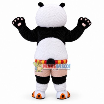 Adult Plush Master Po Ping the Giant Panda Kung Fu Panda Lightweight Mascot Cartoon Costume Adult Plush Master Po Ping the Giant Panda Kung Fu Panda Lightweight Mascot Cartoon Costume