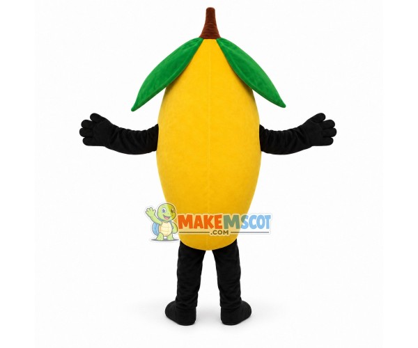 Deluxe Mango Mascot Cartoon Costume Deluxe Mango Mascot Cartoon Costume