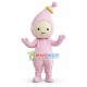 Pink Baby Bottle Doll Cartoon Mascot Costume Pink Baby Bottle Doll Cartoon Mascot Costume