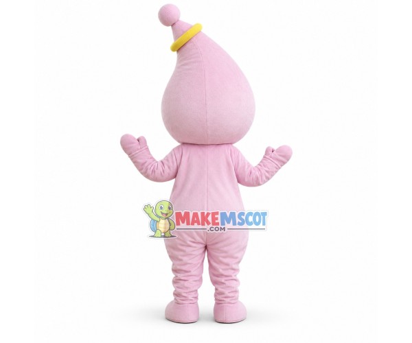Pink Baby Bottle Doll Cartoon Mascot Costume Pink Baby Bottle Doll Cartoon Mascot Costume
