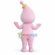Pink Baby Bottle Doll Cartoon Mascot Costume Pink Baby Bottle Doll Cartoon Mascot Costume