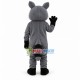 Simple Style Gray Raccoon Animal Mascot Costume Simple Style Gray Raccoon Animal Mascot Costume