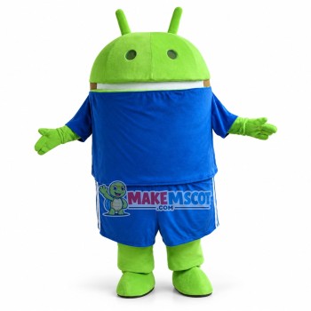 Sport Android Robot Mascot Costume 
