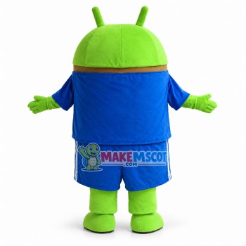 Sport Android Robot Mascot Costume Sport Android Robot Mascot Costume