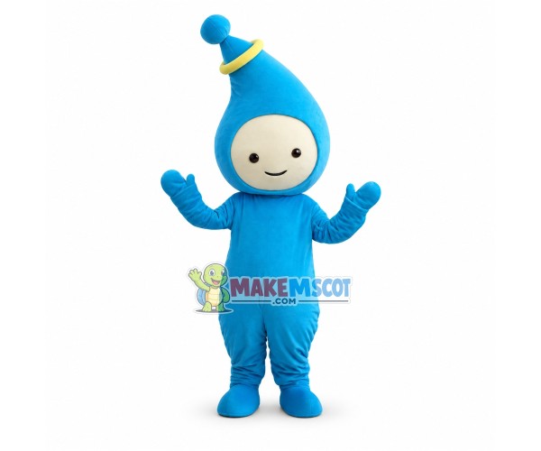 Blue Baby Bottle Doll Cartoon Mascot Costume Blue Baby Bottle Doll Cartoon Mascot Costume