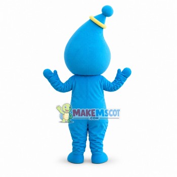 Blue Baby Bottle Doll Cartoon Mascot Costume Blue Baby Bottle Doll Cartoon Mascot Costume