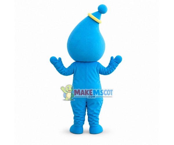 Blue Baby Bottle Doll Cartoon Mascot Costume Blue Baby Bottle Doll Cartoon Mascot Costume