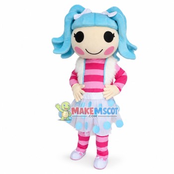 2nd Version Of Enthusiastic Mittens Fluff 'N' Stuff Mascot Costume	