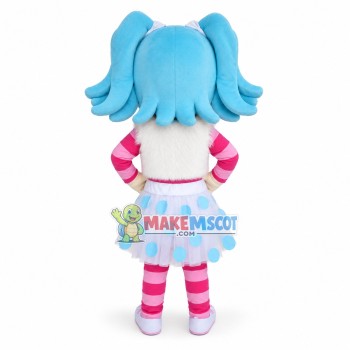 2nd Version Of Enthusiastic Mittens Fluff 'N' Stuff Mascot Costume	