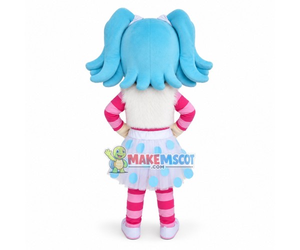 2nd Version Of Enthusiastic Mittens Fluff 'N' Stuff Mascot Costume 2nd Version Of Enthusiastic Mittens Fluff 'N' Stuff Mascot Costume