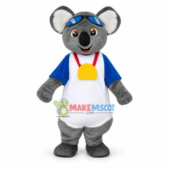 Swimming Champion Koala Mascot Costume Swimming Champion Koala Mascot Costume