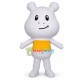 Clever Cartoon White Bear Mascot Costume Clever Cartoon White Bear Mascot Costume