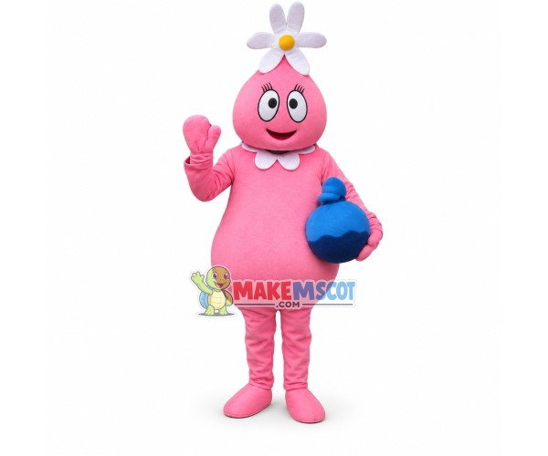 Foofa the Flower Bubble Mascot Adult Costume Foofa the Flower Bubble Mascot Adult Costume