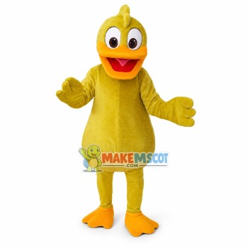 Yellow Rubber Duck Mascot Costume For Adult Yellow Rubber Duck Mascot Costume For Adult