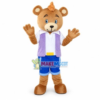 Physical Education Teacher Bear Mascot Costume