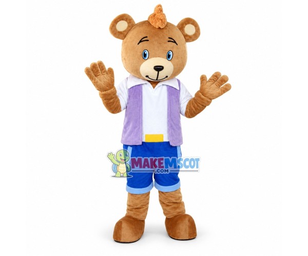 Physical Education Teacher Bear Mascot Costume Physical Education Teacher Bear Mascot Costume