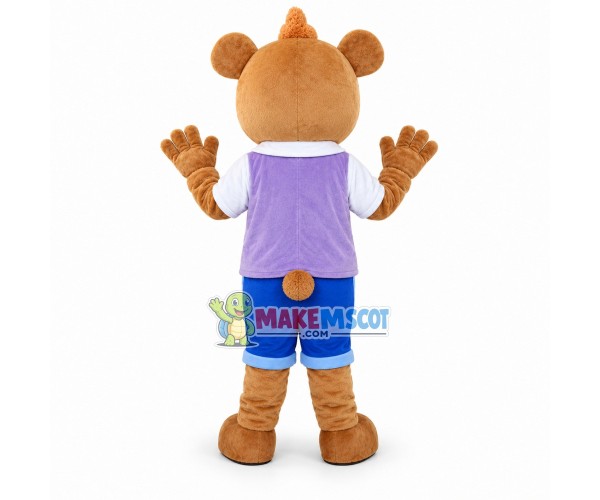 Physical Education Teacher Bear Mascot Costume Physical Education Teacher Bear Mascot Costume