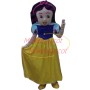 Optimistic Snow White Mascot Cartoon Character Costume	