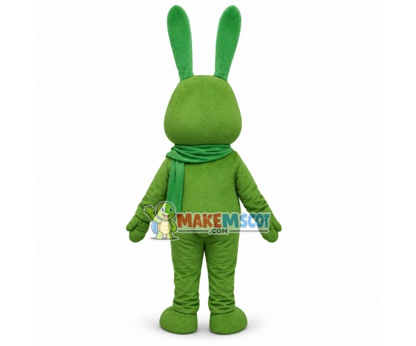 Funny Green Bunny Mascot Costume Funny Green Bunny Mascot Costume