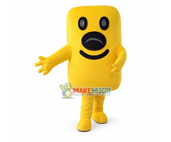 Deluxe Butter Cartoon Mascot Costume Deluxe Butter Cartoon Mascot Costume