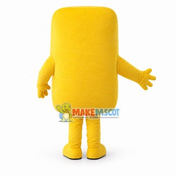 Deluxe Butter Cartoon Mascot Costume Deluxe Butter Cartoon Mascot Costume