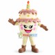 Lightweight Cartoon Double Birthday Cake Mascot Costume 