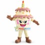 Lightweight Cartoon Double Birthday Cake Mascot Costume 