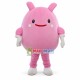 Pink Angel Cartoon Mascot Costume Pink Angel Cartoon Mascot Costume