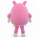Pink Angel Cartoon Mascot Costume Pink Angel Cartoon Mascot Costume
