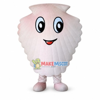 Deluxe Cartoon Scallop Mascot Adult Costume Deluxe Cartoon Scallop Mascot Adult Costume