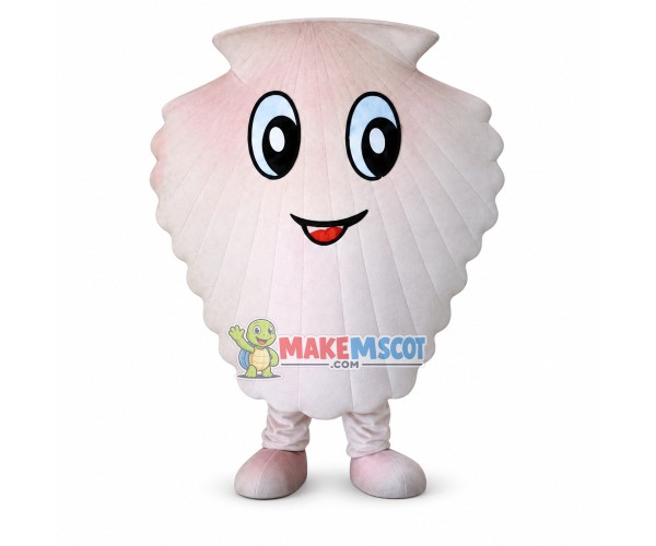 Deluxe Cartoon Scallop Mascot Adult Costume Deluxe Cartoon Scallop Mascot Adult Costume