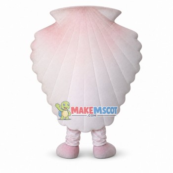 Deluxe Cartoon Scallop Mascot Adult Costume Deluxe Cartoon Scallop Mascot Adult Costume