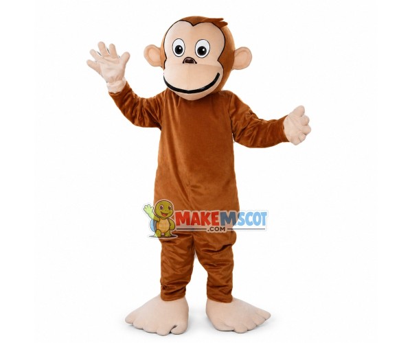 Cartoon Bigfoot Monkey Mascot Costume Cartoon Bigfoot Monkey Mascot Costume