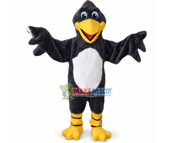Crow Mascot Adult Costume Crow Mascot Adult Costume