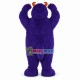 Lovely Blue Fur Monster Mascot Costume 