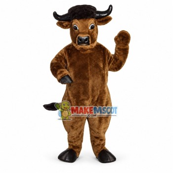 Professional Quality Bull Mascot Costume 