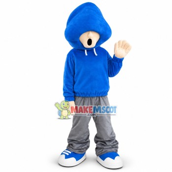 Casual Boy Mascot Costume Casual Boy Mascot Costume