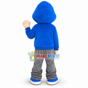 Casual Boy Mascot Costume Casual Boy Mascot Costume