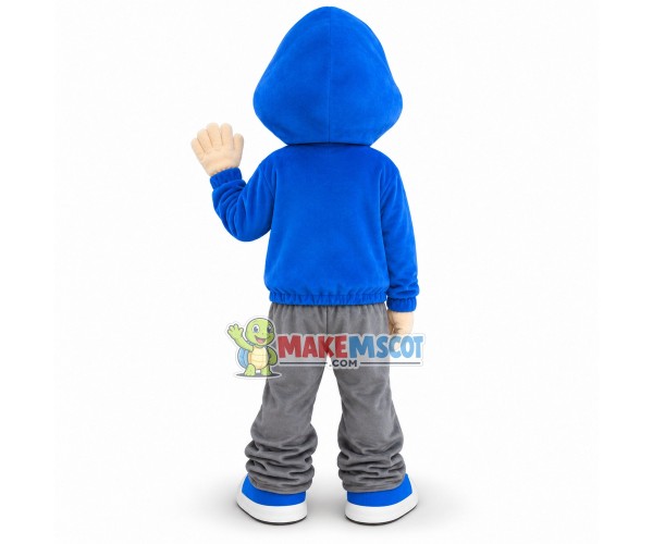 Casual Boy Mascot Costume Casual Boy Mascot Costume