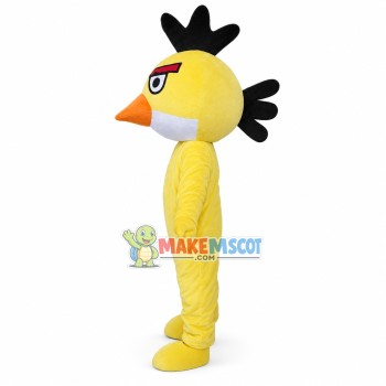 Hyperactive Chuck the Canary Mascot Costume Hyperactive Chuck the Canary Mascot Costume
