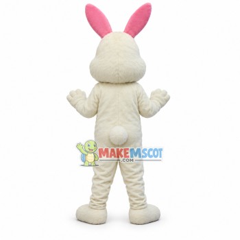 Lovely Light Yellow Rabbit Mascot Costume Adult Plush Lovely Light Yellow Rabbit Mascot Costume Adult Plush