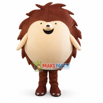 Fat Cartoon Hedgehog Mascot Costume Fat Cartoon Hedgehog Mascot Costume