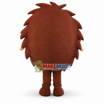 Fat Cartoon Hedgehog Mascot Costume 