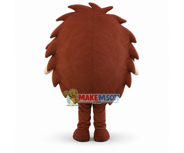 Fat Cartoon Hedgehog Mascot Costume 
