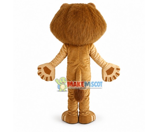 Pompous Madagascar Alex the Lion Mascot Costume Pompous Madagascar Alex the Lion Mascot Costume