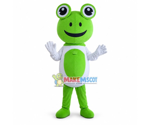 Little Frog Mascot Costume Little Frog Mascot Costume