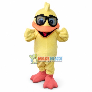 Lovely Quacky the Duck Mascot Adult Costume Lovely Quacky the Duck Mascot Adult Costume