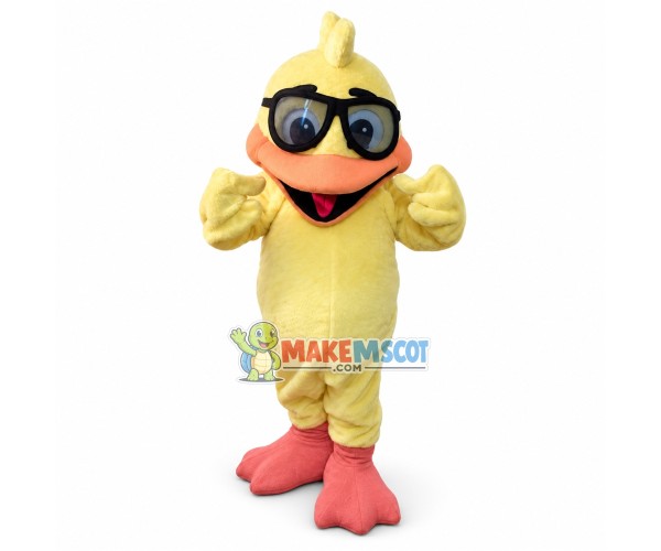 Lovely Quacky the Duck Mascot Adult Costume Lovely Quacky the Duck Mascot Adult Costume